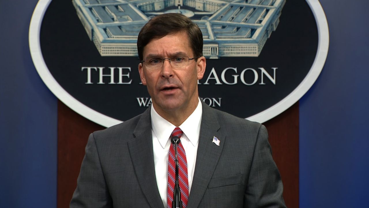 defense secretary mark esper insurrection act response george floyd sot vpx_00000000.jpg