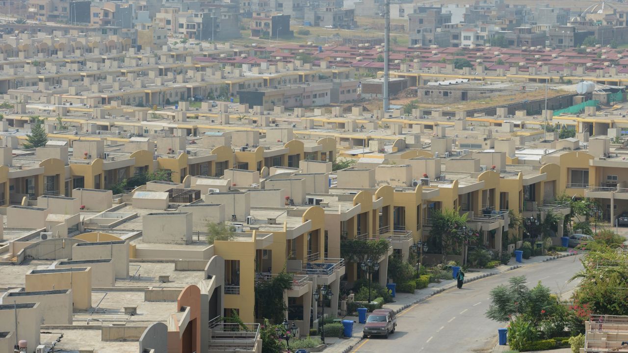 The incident took place in the Bahria Town gated community in Rawalpindi, Pakistan.