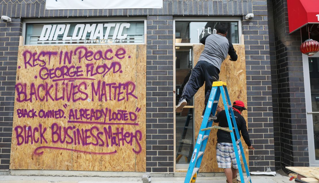 Diplomatic 1750, a Chicago sneaker and streetwear consignment boutique owned by Brian Heath, who is black.