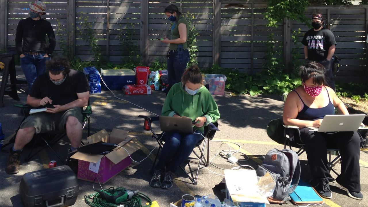 University Rebuild is serving the Minneapolis community with over 100 volunteers. 