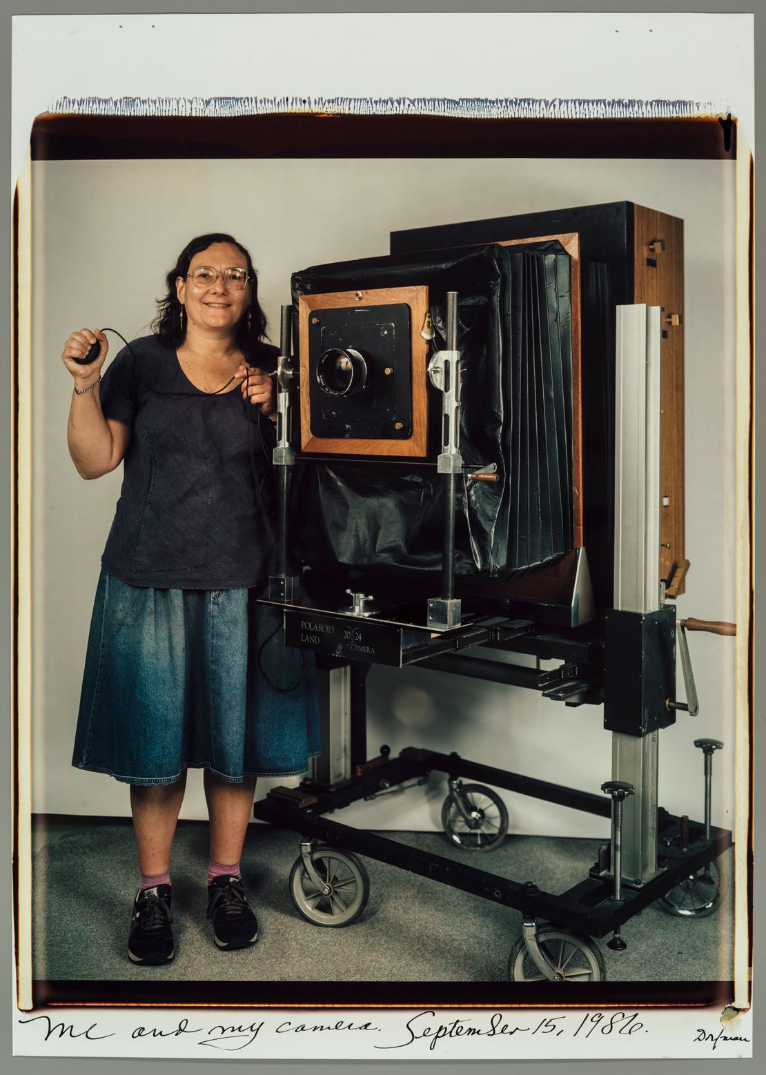"Self-Portrait" (1986) by Elsa Dorfman.