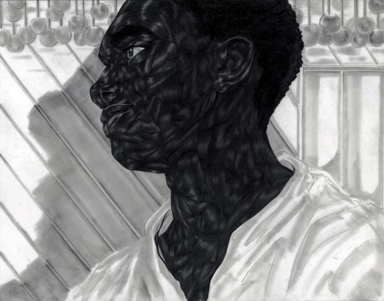 Ojih Odutola wants her art to provide a space through which viewers can reflect and arrive at their own interpretations.