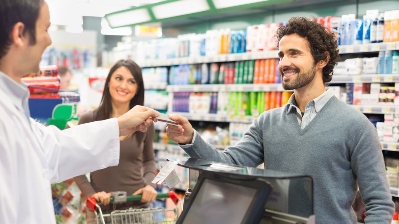 You won't be charged a fee when using your stimulus debit card at any store that accepts Visa cards.