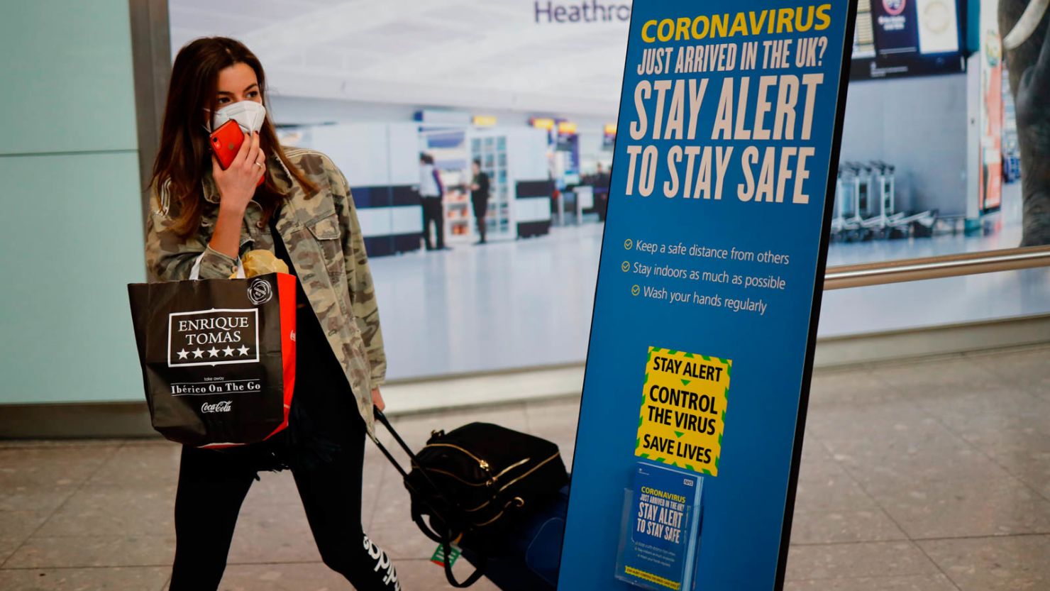 As of June 8, travelers arriving in the UK will be subject to a 14-day quarantine.