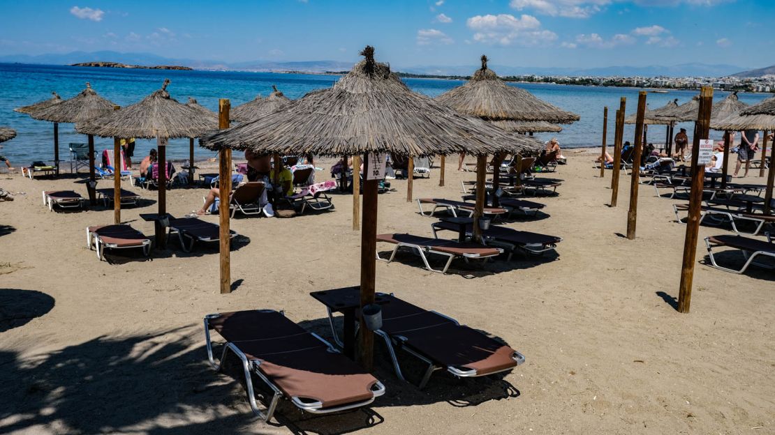 Greece is opening its beaches and is welcoming foreign visitors.