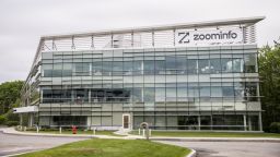 ZoomInfo Technologies Inc. headquarters stands in Waltham, Massachusetts, on  June 3, 2020. 