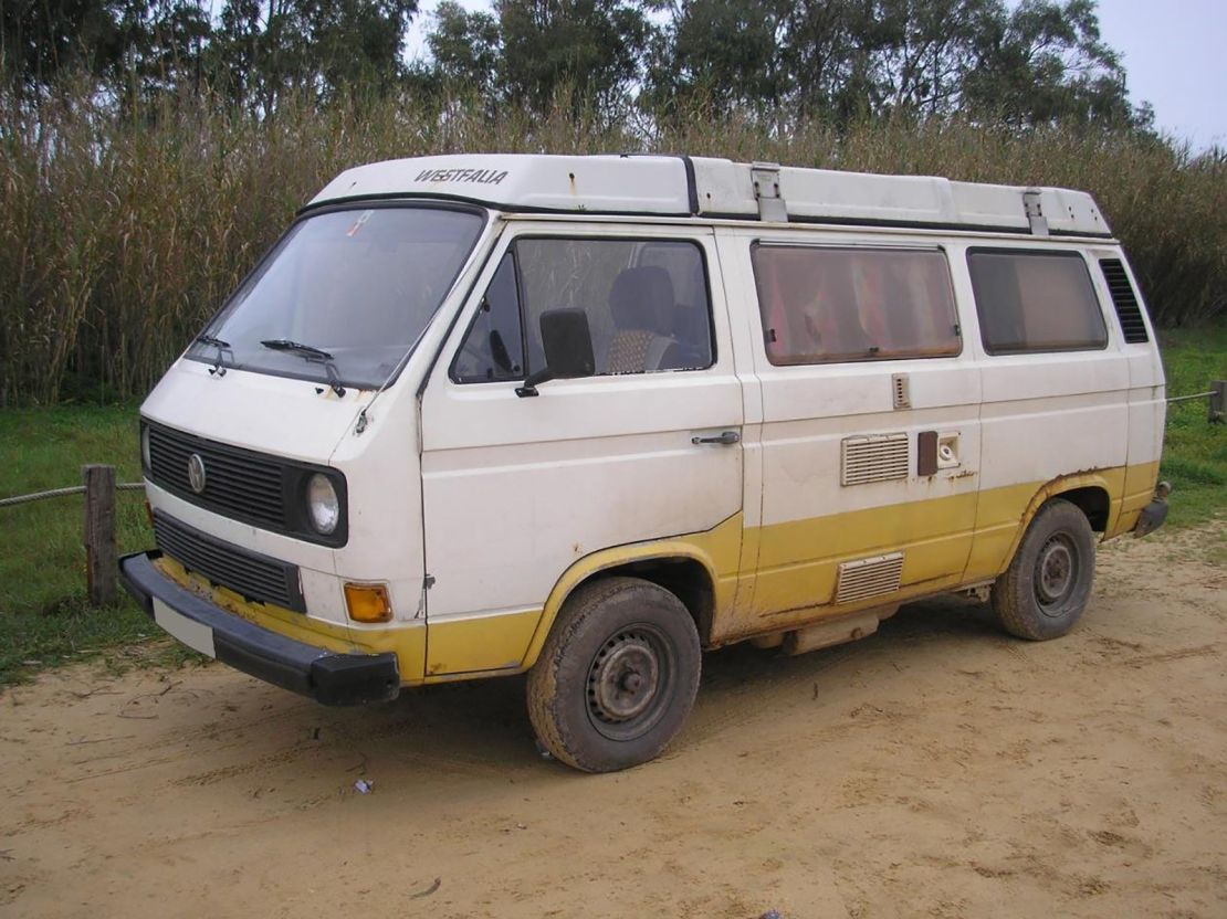 Police say the suspect had access to this campervan and it was used in and around the area of Praia da Luz.