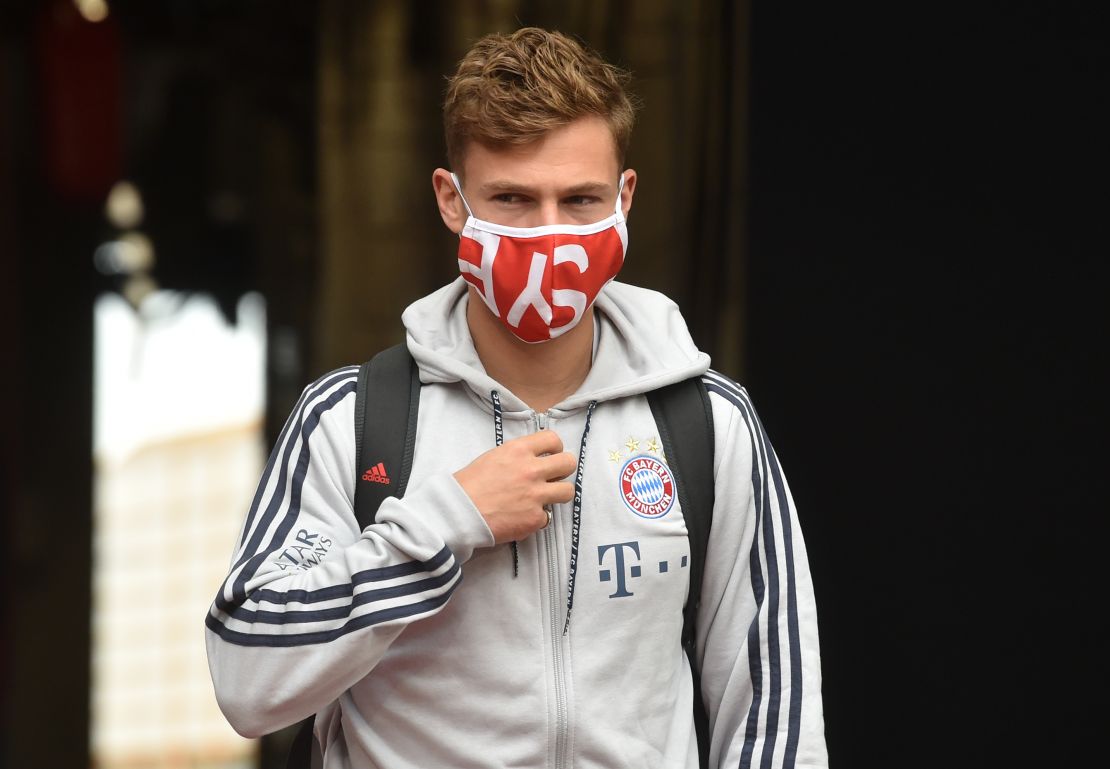 Joshua Kimmich says players have the 'responsibility' to join racism protests.