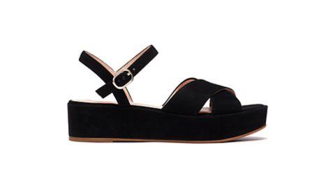 Bunton Suede Flatform Sandals