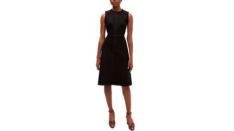 Sleeveless Tweed Dress