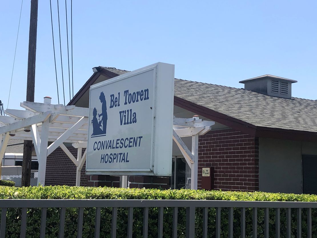 Mayberry has been sharing her experience as a resident at Bel Tooren Villa Convalescent Hospital through Twitter.