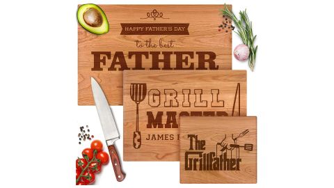Personalized Cutting Board Gift for Dad