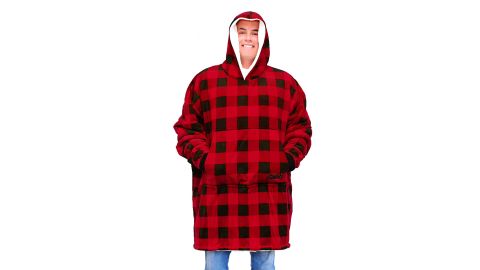 The Comfy Original Oversized Microfiber & Sherpa Wearable Blanket