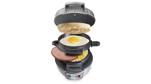 Hamilton Beach Breakfast Sandwich Maker, Silver