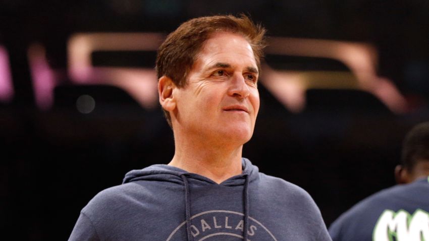 Dallas Mavericks owner Mark Cuban looks on ahead of a game between the Mavericks and the Los Angeles Lakers at Staples Center on December 01, 2019 in Los Angeles, California. NOTE TO USER: User expressly acknowledges and agrees that, by downloading and or using this photograph, User is consenting to the terms and conditions of the Getty Images License Agreement. (Photo by Katharine Lotze/Getty Images)