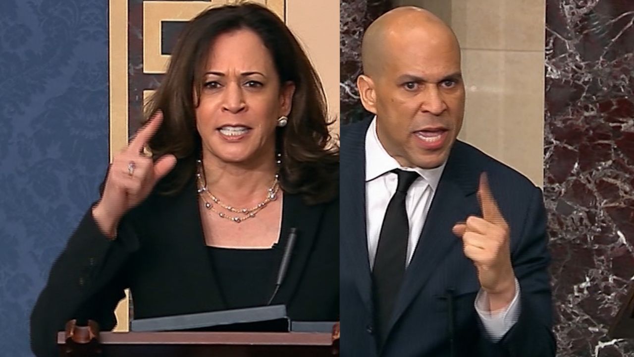 kamala harris cory booker split lynching bill rand paul