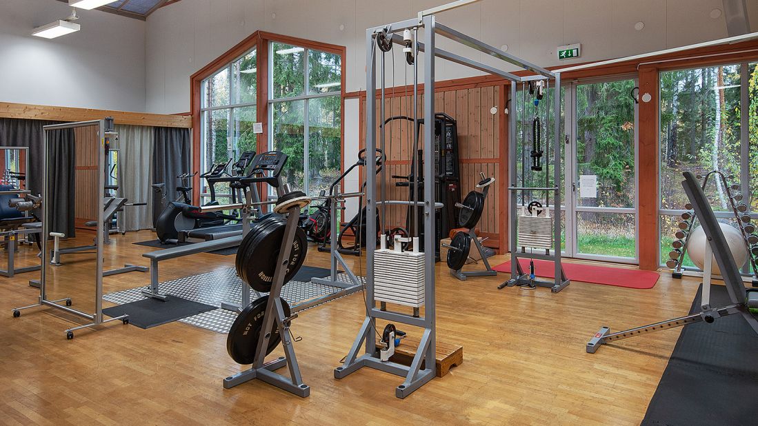 <strong>Gym: </strong>It wouldn't be a wellness village if it didn't have somewhere where you can work out. 