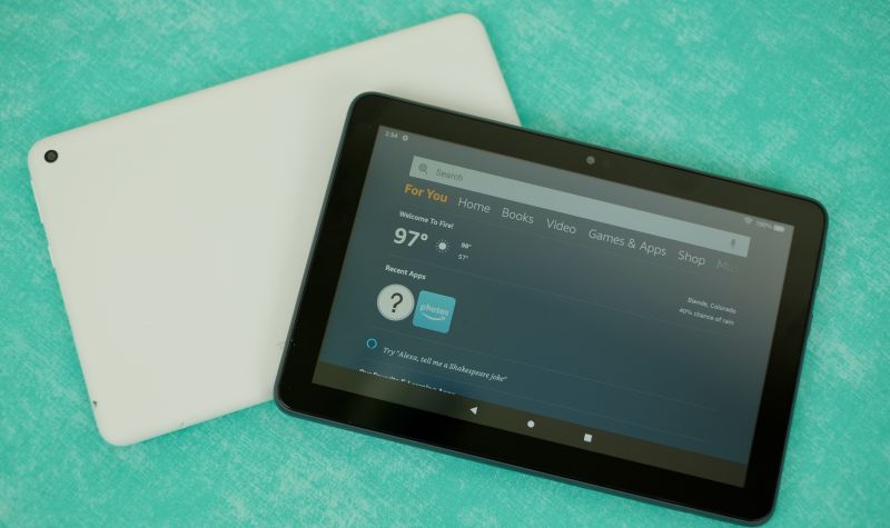 Amazon's Fire HD 8 and HD 8 Plus have a completely new design