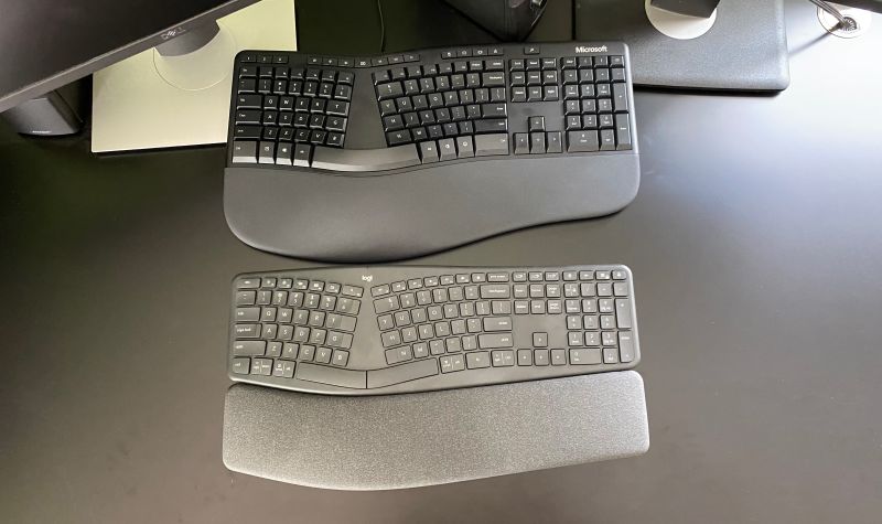 ergonomic keyboard compatible with apple mac computers