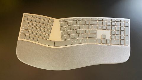 underscored microsoft surface ergonomic keyboard