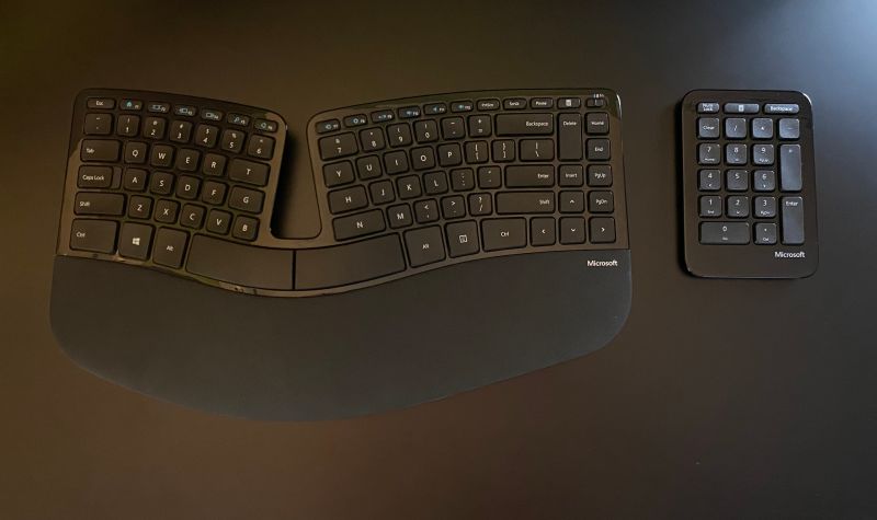 microsoft ergonomic keyboard amazon