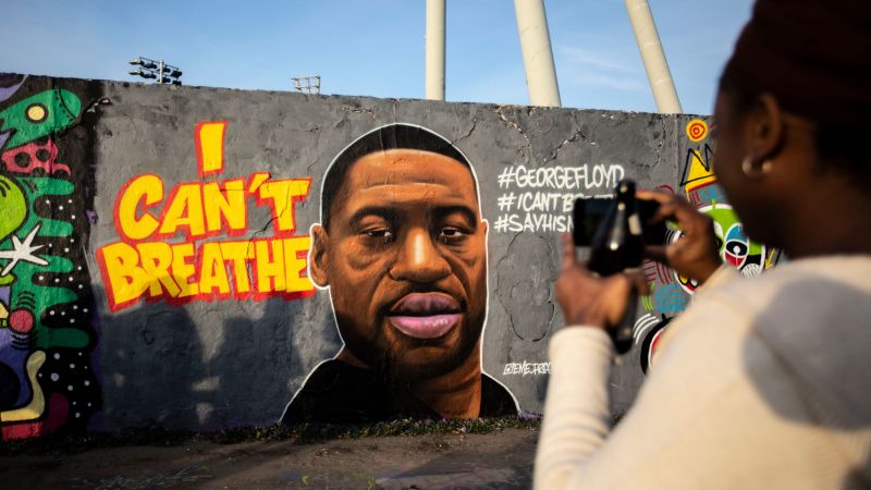 George Floyd Murals Are Popping Up All Over The World Cnn