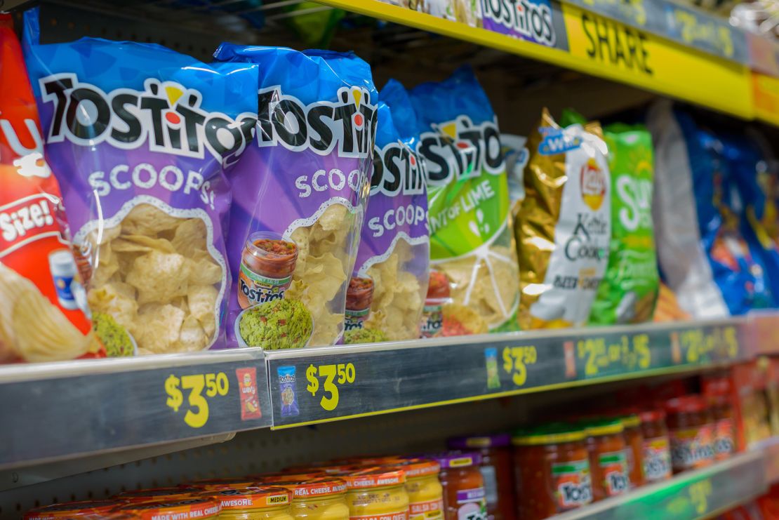 Frito-Lay paused production on some of its chip products. 