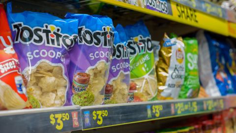 Frito-Lay paused production on some of its chip products.