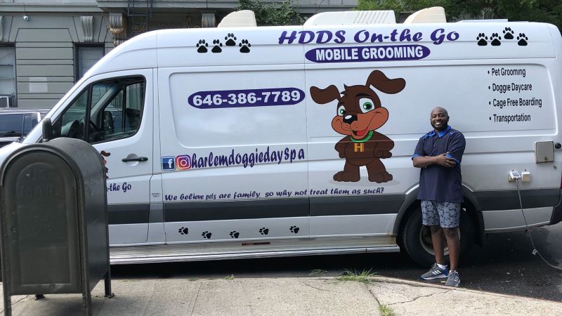 The Dogfather of Harlem is offering free grooming services to