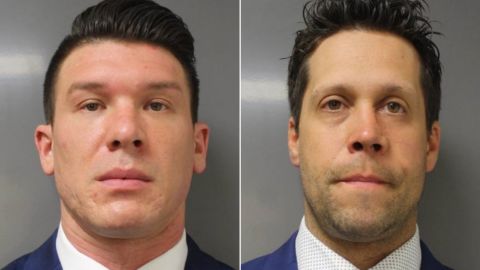 Robert McCabe, left, and Aaron Torgalski
