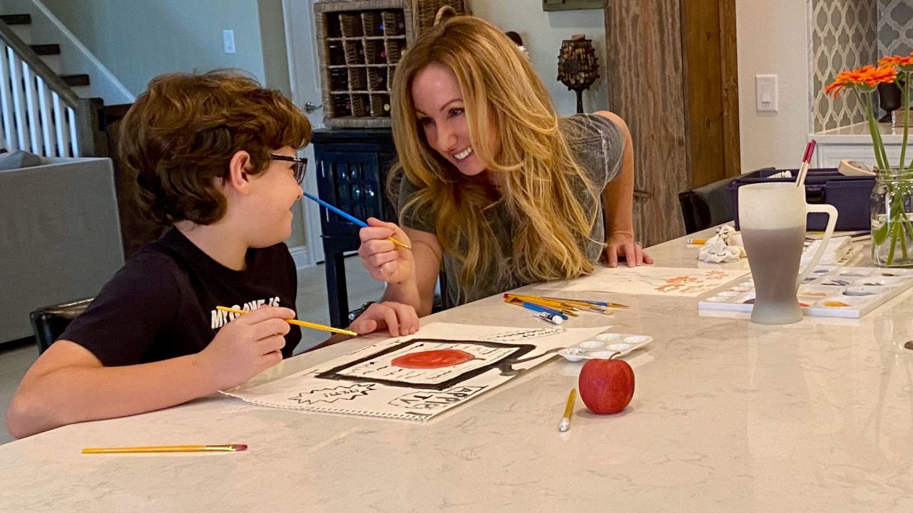 <strong>It's not just for kids</strong>: Whether you want to play with crayons, colored pencils, paint or something else, pick up your preferred art tool and start creating alongside your kids.