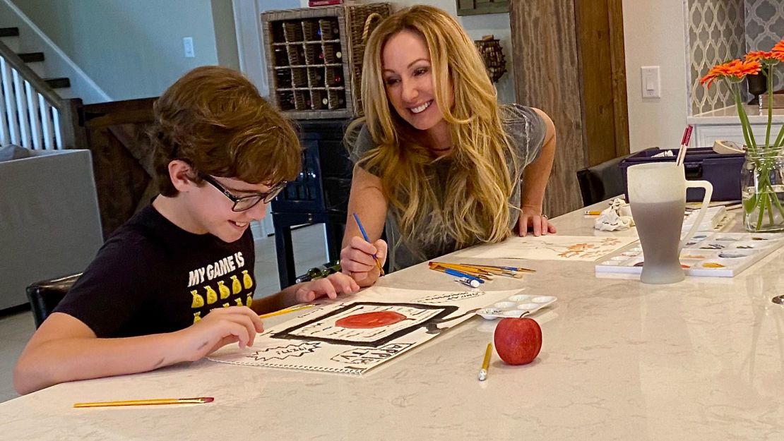 Grownups can have fun coloring, too.