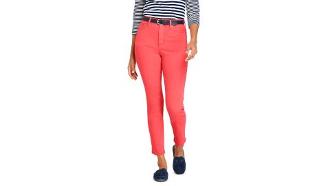 Women's High Rise Slim Straight-Leg Ankle Jeans