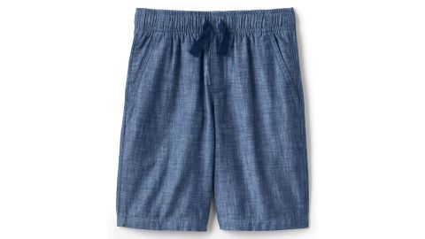 Boys Chambray Pull On Shorts