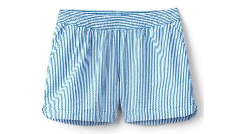 Girls Seersucker Pull On Shorts