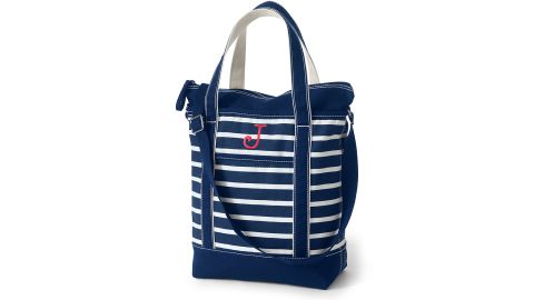 Lightweight Canvas Crossbody Tote Bag-Print
