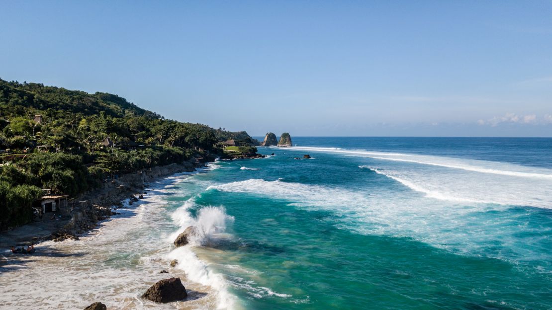 Nihi Sumba is a private island resort in Indonesia.