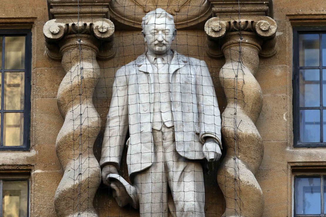 Rhodes was a controversial figure even in his own time, and the Oxford statue has sparked protests for years.