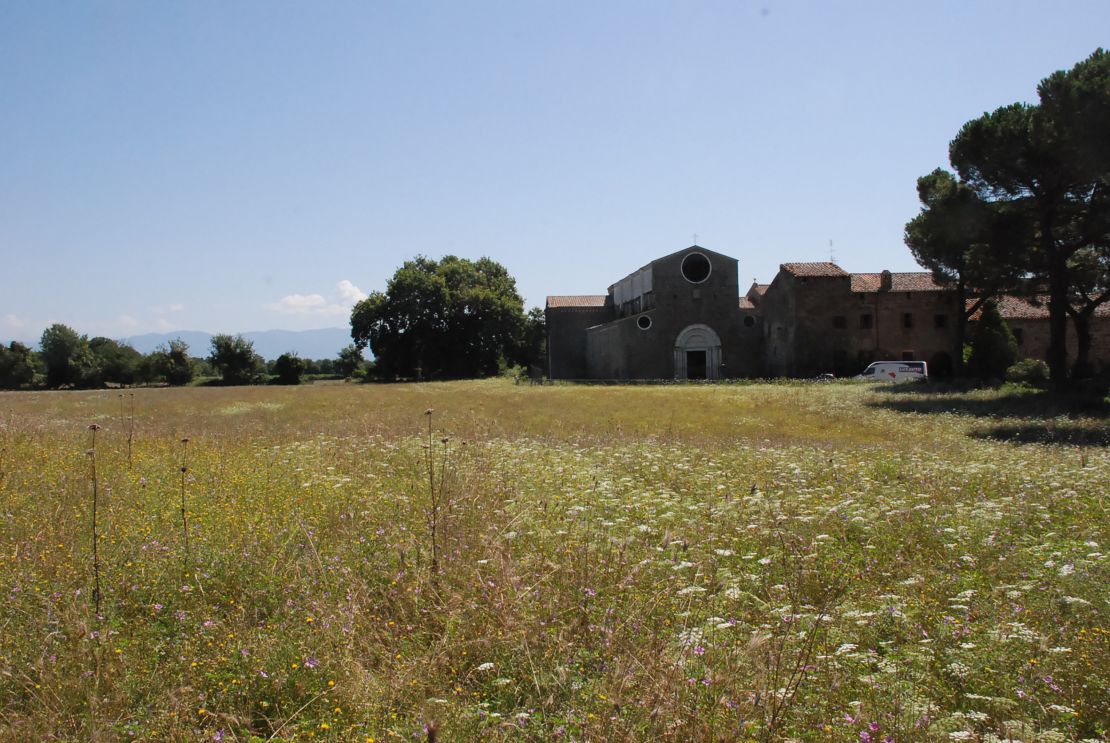 This is Falerii Novi as it looks now, while the ancient Roman city itself is buried beneath the ground.