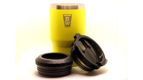 BeerWhere 12-Ounce Vacuum-Insulated Stainless Steel Can Cooler/Tumbler