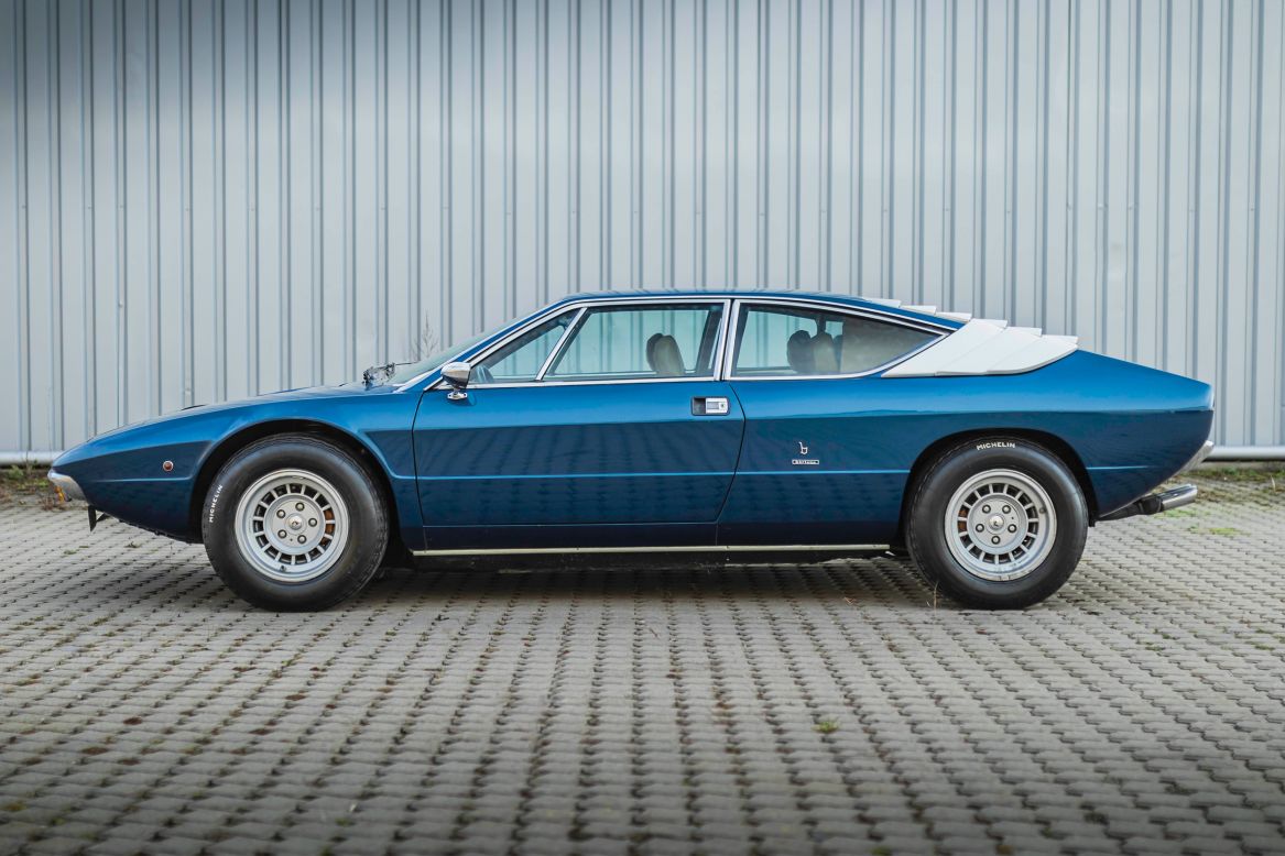 <strong>1974 Lamborghini Urraco P250 S</strong><br /><strong>Sold for: €58,300 ($66,000)</strong><br /><br />The Urraco, with its back seats and V8 engine, was intended as a more accessible and practical alternative to the Miura. 