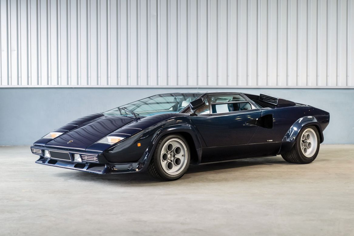 <strong>1979 Lamborghini Countach LP400 S</strong><br /><strong>Sold for: €451,000 ($509,000) </strong><br /><br />The Countach is the car that has defined Lamborghini style ever since its introduction in the early 1970s. Also designed by Bertone's Gandini, it was intended as a replacement for the Miura. <br /><br />The V12 engine behind the seats was mounted lengthwise rather than side-to-side. That meant the seats had to move further forward, giving the car its radical proportions. "Maybe I shouldn't say this, but nothing better has been done since," Gandini said in a 2019 interview with CNN.