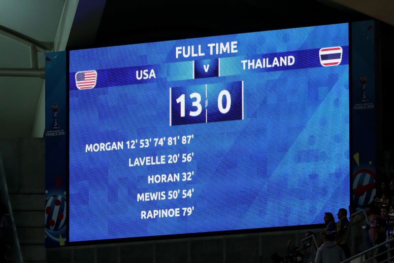 Womens World Cup The 13-0 scoreline that sent shockwaves around the globe CNN