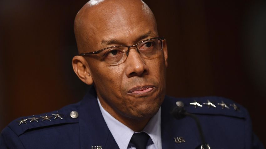 General Charles Q. Brown, Jr. testifies on his nomination to be Chief of Staff, United States Air Force before the Senate Armed Services committee May 7, 2020 on Capitol Hill in Washington D.C.