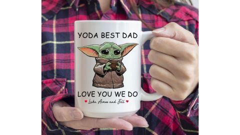 Baby Yoda Best Dad mug