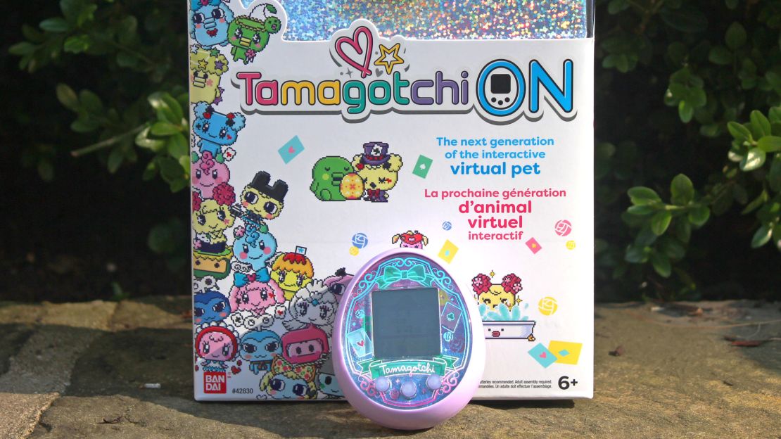 Tamagotchi, the popular toy from the 90s, is back once again with a new product called Tamagotchi On Wonder Garden. Analysts explain why the brand has found on and off success in the US while it stays hot in Japan. Tamagotchi tells CNN Business that in the US, they need to make the toy packaging bigger to signal to the American customer that it's worth $60, while in Japan, the toys continue to come in tiny pocket size keychains because it's just so ubiquitous.
