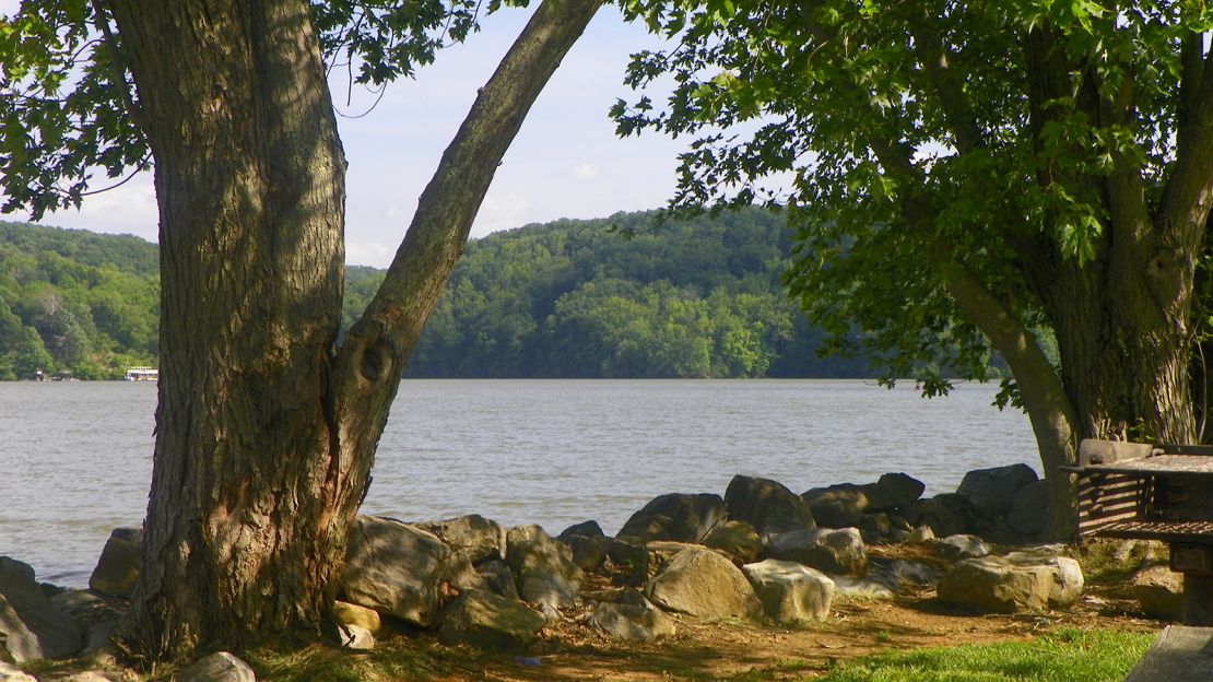 The Gouges like to visit Claytor Lake, which is close to their home.