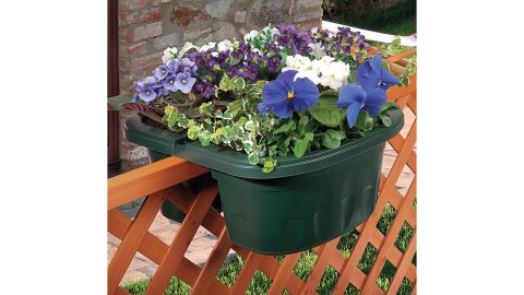 Winston Porter Lesher Self-Watering Railing Planter
