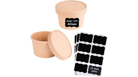 Kraft Compostable Paper Food Cups