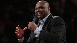 PHOENIX, AZ - MARCH 03:  NBA legend Charles Barkley speaks during half time of the NBA game between the Oklahoma City Thunder and the Phoenix Suns at Talking Stick Resort Arena on March 3, 2017 in Phoenix, Arizona. NOTE TO USER: User expressly acknowledges and agrees that, by downloading and or using this photograph, User is consenting to the terms and conditions of the Getty Images License Agreement.  (Photo by Christian Petersen/Getty Images)
